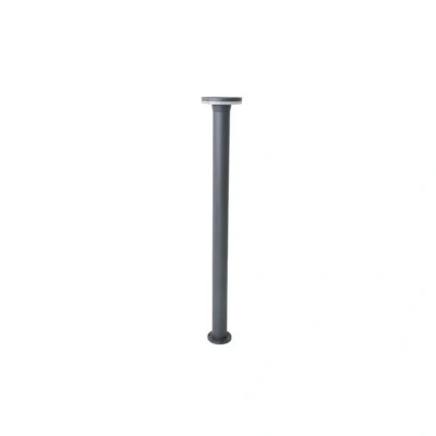 Image of Batak Outdoor Pillar Bollard 12W 3000K Aluminum Dark Grey IP65