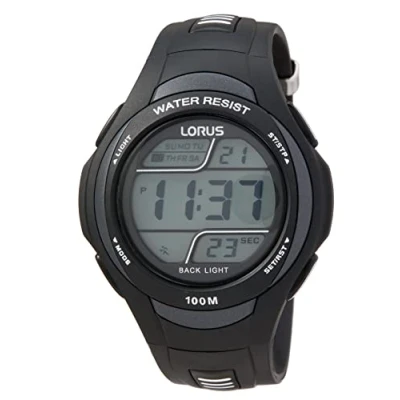 Image of Lorus Men&#039;s Quartz Watch Sport R2305EX9 with Rubber Strap