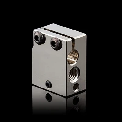 Image of BZ 3D 1PC PT100 Volcano Plated Copper Heater Block,High Temperature Heating Block With Silicone Sock For Hotend,Prusa i3 Volcano,FLSUN SR.