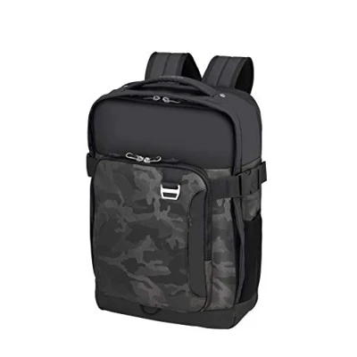 Image of Samsonite Midtown Laptop backpack 15.6&quot; expandable, 45 cm, 32 L, Multicolour (Camo Grey)