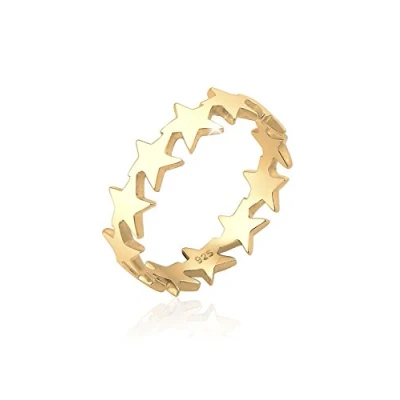 Image of Elli Ring Star Astro Trend 925 Sterling Silver
