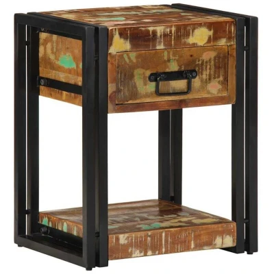 Image of vidaXL Bedside Cabinets 2 pcs 40x35x50 cm Solid Wood Reclaimed