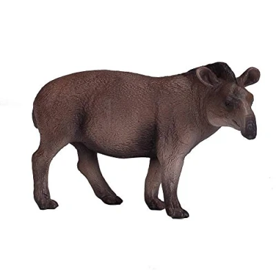 Image of MOJO Brazilian Tapir Hand Painted Toy Figure Wildlife Collection True to Life &amp; Highly Detailed Designed in UK