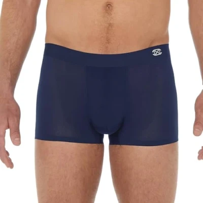Image of HOM Men&#039;s H Fresh Comfort Boxer Briefs, Navy, L