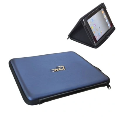 Image of Croco® Tough Series Case for iPad / 2 3 4th Gen Blue Metal Wire Finish
