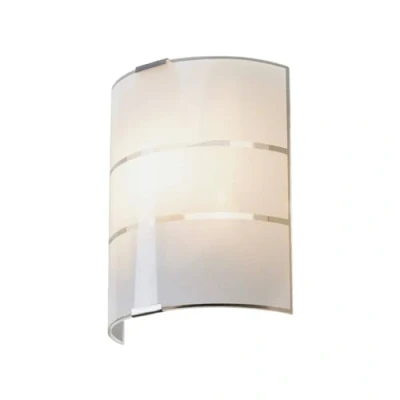 Image of Lindby Wall Light &#039;Vincenzo&#039; dimmable (Modern) in White Made of Glass for e.g. Living Room &amp; Dining (1 Source, E14) from Lighting, lamp