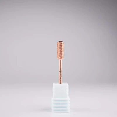 Image of New* Apex® Professional Tungsten Carbide Electric Nail Drill Bit 3/32 inch, 2.35mm Shank for Gels, Acrylics, Art, Manicure, Pedicure, Salon Nails (Small Smooth Top) (Medium)