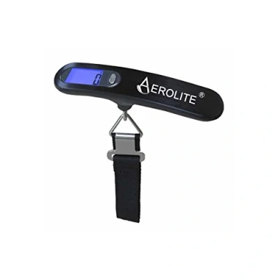 Image of Aerolite Portable Digital Weighing Scales for Suitcases Bags Luggage Travel 50kg/100lbs
