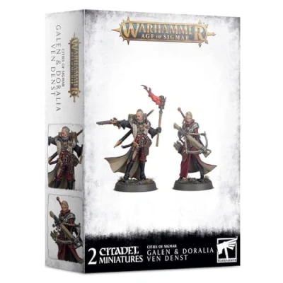 Image of Games Workshop Warhammer Age Of Sigmar Cities Sigmar: Galen &amp; Doralia Ven Denst