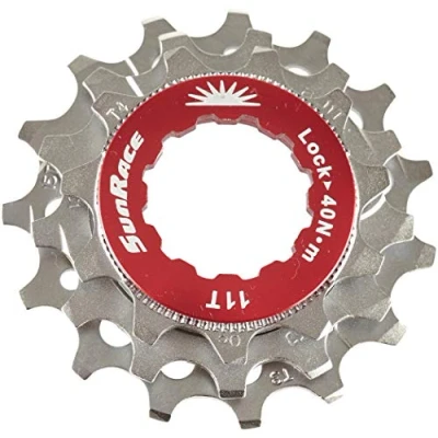 Image of SUNRACE 305752140 Mère de l&#039;anneau Libre + 3 pignon 10v. Unisex Adult, Taille Unique