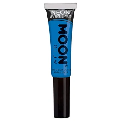 Image of Moon Glow Neon UV Eye Liner 10ml Blue Glows brightly under Lighting!