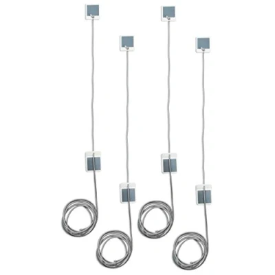 Image of SIGEL MU221 Flexible Gridding Lines, for WhiteBoard / magnetic Boards, Grey, 4 Pieces