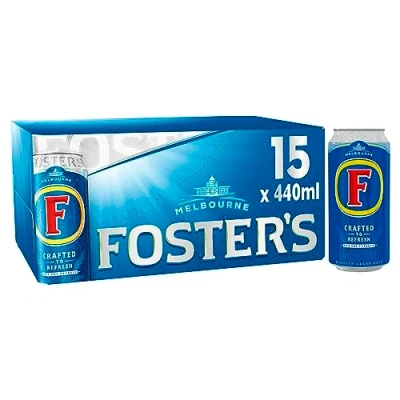 Image of Fosters Lager Cans 15x440ml