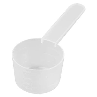Image of Cozlly 40ml Plastic Measuring Spoon, Scoop, Small Dosing Milk Powder Liquid Scoops for Food, Spoon Baking