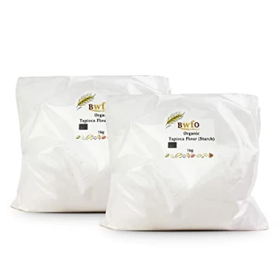 Image of Organic Tapioca Flour (Starch) 2kg (BWFO)