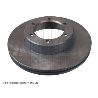 Image of 4351235200, 4351235250 Brake disc BLUE PRINT ADT34392 Front Axle 290mm 24mm 6 Hole 127mm internally vented Coated