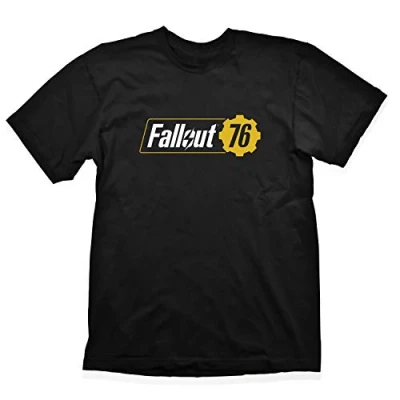 Image of Gaya Entertainment Fallout 76 Logo T Shirt XL Black