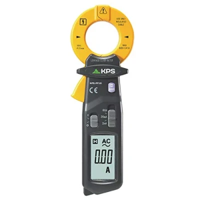 Image of KPS PF10 Leakage Clamp Meter Earth Tester AC 2mA/20mA/60A 2000 Counts CAT III