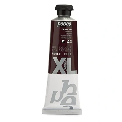 Image of Pebeo Pébéo Fine Oil XL 37 ML Violet Paint Crimson ml,937043