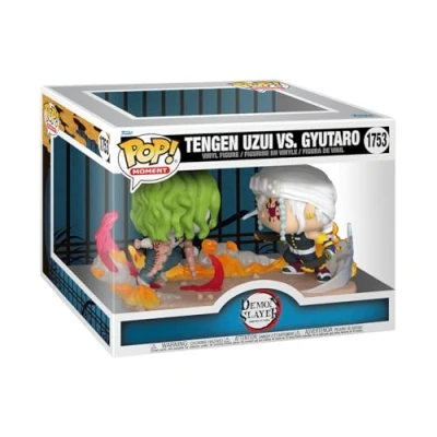 Image of Funko Pop! Moments: DS Tengen Uzui Vs Gyutaro Demon Slayer Collectable Vinyl Figure Gift Idea Official Merchandise Toys for Kids &amp; Adults Anime Fans Model Collectors