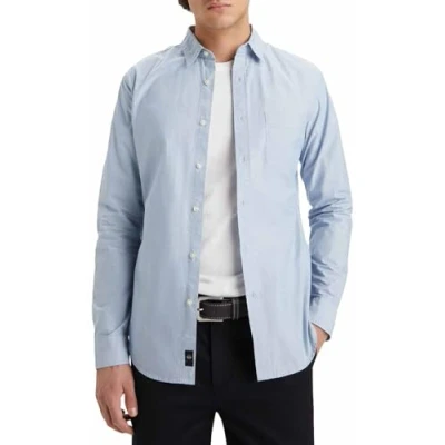 Image of Dockers Men&#039;s Original Shirt Slim, End On Delft, L