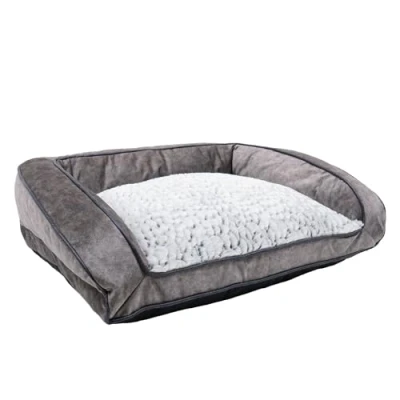 Image of Rosewood Luxury Fleece Lined Plush Dog Bed, 68cm