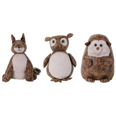 Image of Esschert Faux leather doorstop