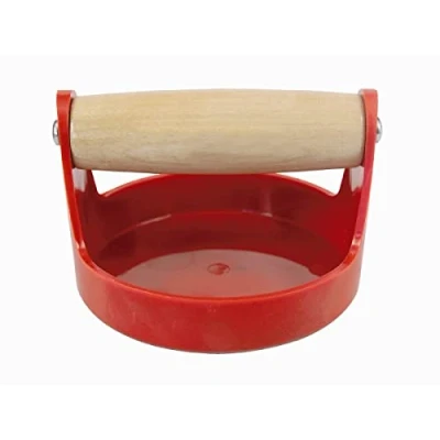 Image of Speedball Red Baren Brayer 4&quot;, Smooth ABS Plastic, Comfortable Handle Block Printing Ink Tool, For Scrapbooking, Card Craft, Proofing Prints, Etching, Printing, Linocut Tool Supplies, Art, Craft