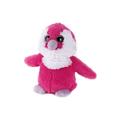 Image of INTELEX WARMIES Microwave Lavender Scented Soft Toy Cozy Plush Penguin Pink
