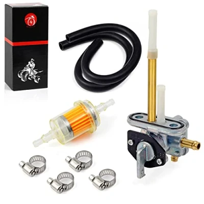 Image of Fuel Petcock Tank Switch For Kawasaki Ninja 500 500R EX500 1987 2009 Vulcan EN500 1990 1996 454 LTD EN450 1985 OEM 51023 1389