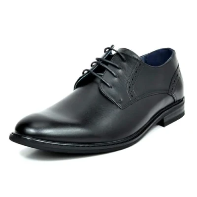 Image of Bruno Marc Men&#039;s Classic Oxfords Formal Dress Shoes Brogues Derbys for Business, Wedding and Party,Size 7,Black,PRINCE 16