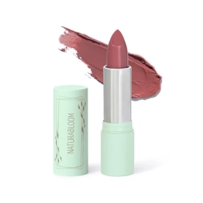 Image of Naturabloom Vegan Lipstick (Orhid) Hydrating Long Lasting from Natural Oils, Shea Butter &amp; Coconut Extact, Full Coverage Lip Glossy Color