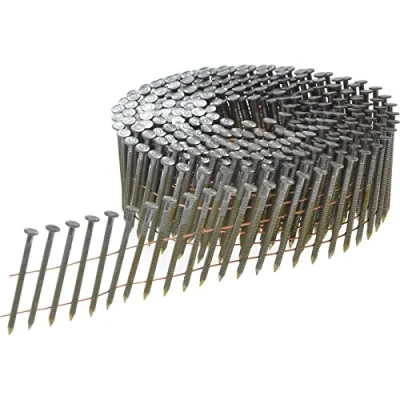 Image of Bright Ring Shank Coil Nails 2.3 x 55mm (Pack 13,200)