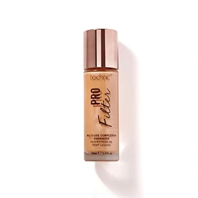 Image of Technic Pro Filter Multi Use Complexion Enhancer Primer, Illuminator and Highlighter Face Serum for a Flawless Finish Medium Cool