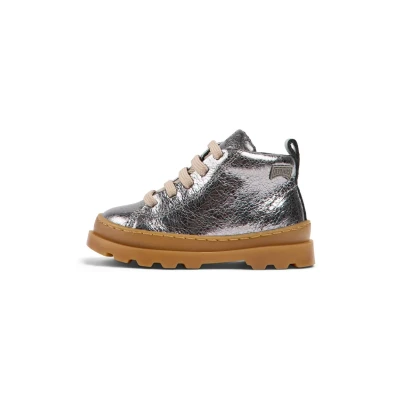 Image of Camper Brutus Hightop trainers for kids, Size: 4.5K/5K, Dunkelgrau Leather
