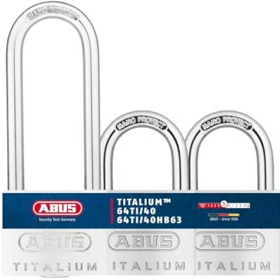 Image of ABUS 56396 Padlock 40 mm Silver Pack of 2