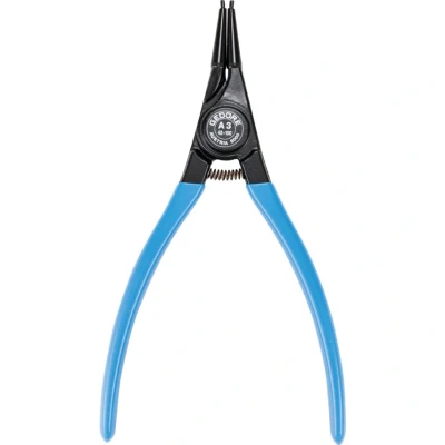 Image of GEDORE Circlip pliers for outer circlips, With opening spring/finger protection, 90 angled, Tip dia. 1.8 mm, 8000 A 21