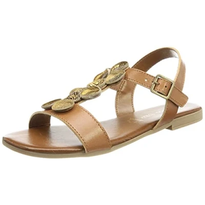 Image of MARCO TOZZI Women&#039;s 2 28141 36 Sandal, Muscat Comb, 4 UK