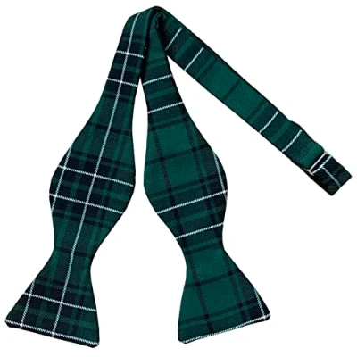 Image of Men&#039;s Maclean Tartan Self Tie Bow