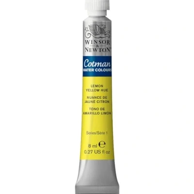 Image of Winsor &amp; Newton Cotman Water Colour Tube Lemon Yellow Hue 8 ml