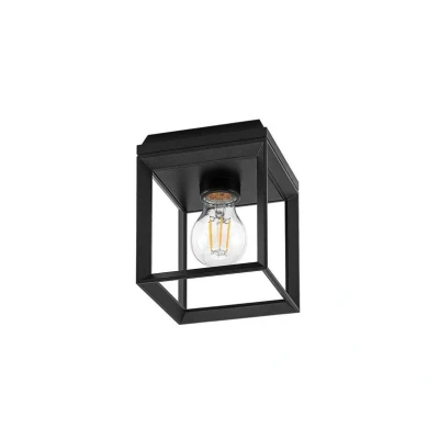 Image of Arcchio Cayla ceiling light, cage, black