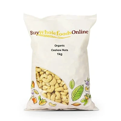Image of Organic Cashew Nuts 1kg (BWFO)