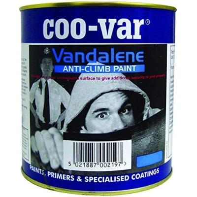 Image of Coo Var Vandalene Anti Climb Paint Black 4.0kg
