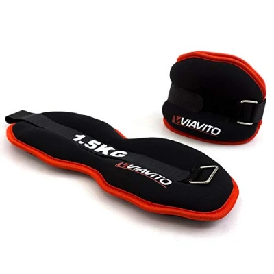 Image of VIAVITO 2 x 1.5kg Ankle Weights