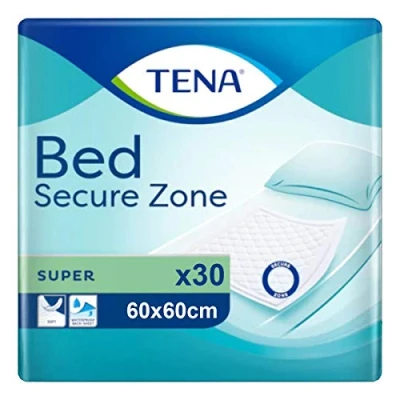 Image of TENA D418005 Bed Super Pad, 60cm x 60cm, Pack of 30