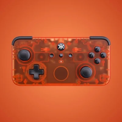 Image of CRKD NEO S Wireless Collectible Controller Designed For Nintendo Switch, PC, Mobile &amp; Smart TV Gaming (Orange Zest)