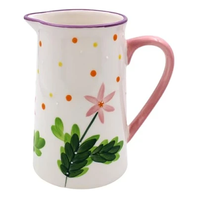 Image of Lesser &amp; Pavey Lynsey Johnstone Cosmos Jug for All Types of Kitchen Ceramic Multiple Use in The Beautiful Milk or Cream Jugs Everday