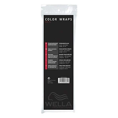 Image of Wella Color Wraps Sheets 20 Pack, White/Gold, 0.23 kg