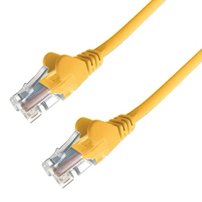 Image of Connekt Gear 5m RJ45 CAT6 UTP Stranded Flush Moulded LS0H Network Cable 24AWG Yellow