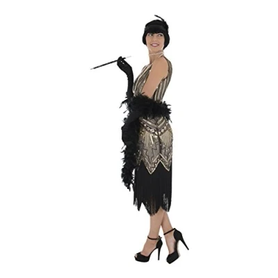 Image of Zac&#039;s Alter Ego Fancy Dress 5 Piece Charleston Flapper Set